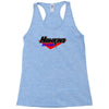 hawkins av club Racerback Tank