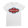 independence day 4 of july Ladies Fitted T-Shirt