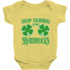 stop starting at my shamrocks Baby Onesie