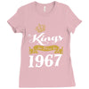 kings are born in 1967 Ladies Fitted T-Shirt