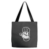 talk to the hand Tote Bags