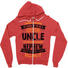 Super Cool Uncle Of A Freaking Awesome Nephew Zipper Hoodie