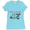 life is fragile Ladies Fitted T-Shirt