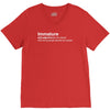 immature definition V-Neck Tee