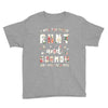 i have two titles aunt and dogmom and i rock them both with roses Youth Tee