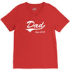 Dad Since 2015 V-Neck Tee