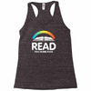 read you dumb fuck Racerback Tank