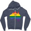 Lgbt Equality Australia Zipper Hoodie