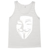 v per vendetta face film horror cinema&amp;tv Tank Top