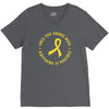 Ewing Sarcoma Awareness V-Neck Tee