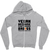 Vegan Because Plant Powered Badass Was Not an Offical Tittle FulL Zipper Hoodie