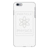 particle physics funny pun iPhone 6/6s Plus Case