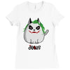 joker the cat Ladies Fitted T-Shirt