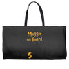 Muggle On Board Orange Weekender Totes