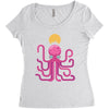octopos Women's Triblend Scoop T-shirt