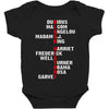be like the greats vol 2 Baby Bodysuit