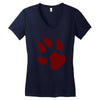 animal feet Women's V-Neck T-Shirt