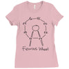 science ferris wheel Ladies Fitted T-Shirt