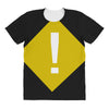 warning All Over Women's T-shirt
