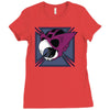 tony hawkeye Ladies Fitted T-Shirt
