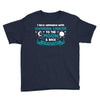 I Love Someone with Ovarian Cancer to The Moon and Back to Infinity Youth Tee