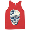 the great wave off skull Tank Top