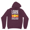 funny i make cider disappear, ideal gift or birthday present. Hoodie