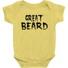 great beard Baby Bodysuit