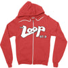 the loop 97.9 illinois radio Zipper Hoodie
