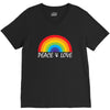 Peace &amp; Love V-Neck Tee
