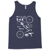 bicycle cyclopath bike hobby exploded Tank Top