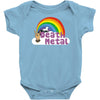 death metal Baby Onesie