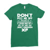 don't piss me off Ladies Fitted T-Shirt