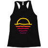 sunset line Racerback Tank