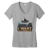 I Want to Leave Women's V-Neck T-Shirt