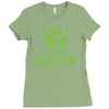 sham rocker shamrock Ladies Fitted T-Shirt