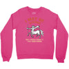 i may be wrong but i highly doubt it i'm a sagittarius Crewneck Sweatshirt
