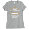 Smart Good Looking Teacher Doesnt Get Better Than This Ladies Fitted T-Shirt