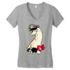 noodle the world Women's V-Neck T-Shirt