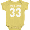 polk high Baby Onesie