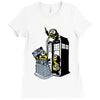 minion mischief Ladies Fitted T-Shirt