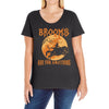 brooms are for amateurs 2 Ladies Curvy T-Shirt