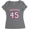 Impeach 45 Women's Triblend Scoop T-shirt