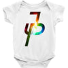 jake paul colorful galaxy Baby Onesie