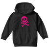 pink pirate Youth Hoodie