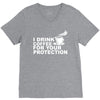 for your protection V-Neck Tee