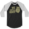 we give a hoot 3/4 Sleeve Shirt