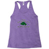 my bass look fat Racerback Tank