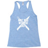 don't mess with the chef Racerback Tank
