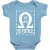 resistance is futile Baby Bodysuit